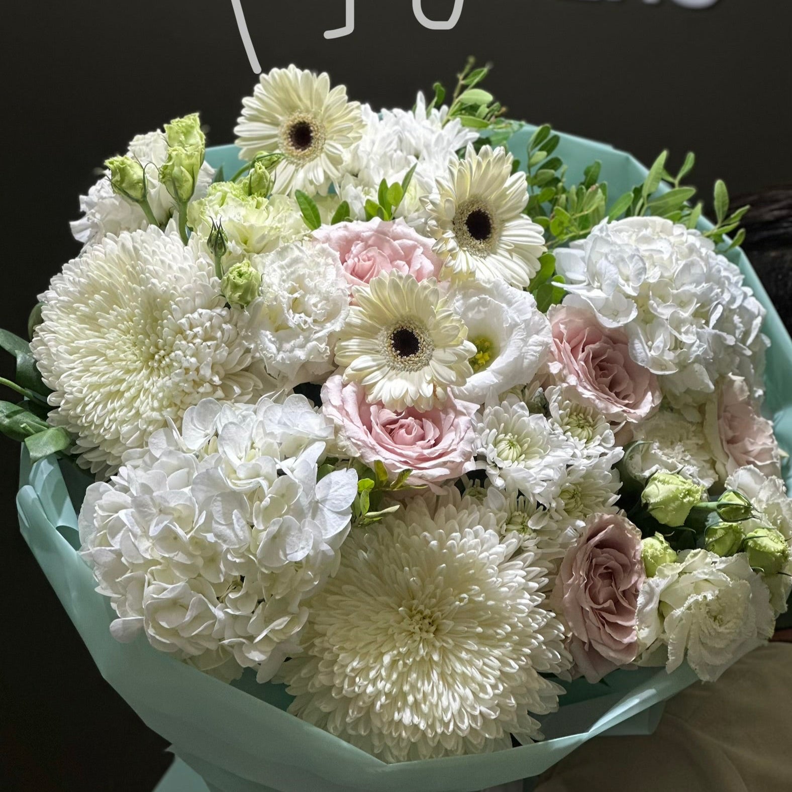 Serene Blush Elegance Bouquet