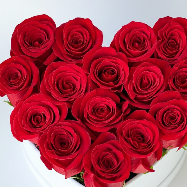 Valentine Premium Red Rose Box