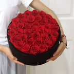 Valentine Rose Velvet Hatbox