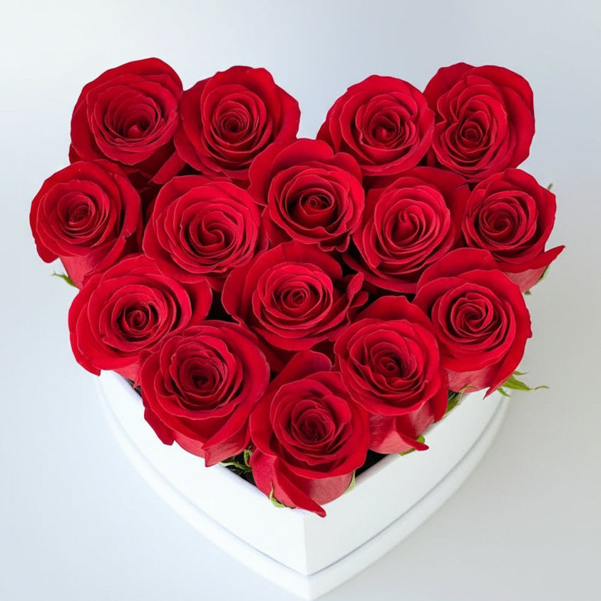 Valentine Premium Red Rose Box