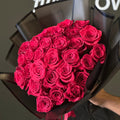 Velvet Obsession 40 Red Roses Bouquet