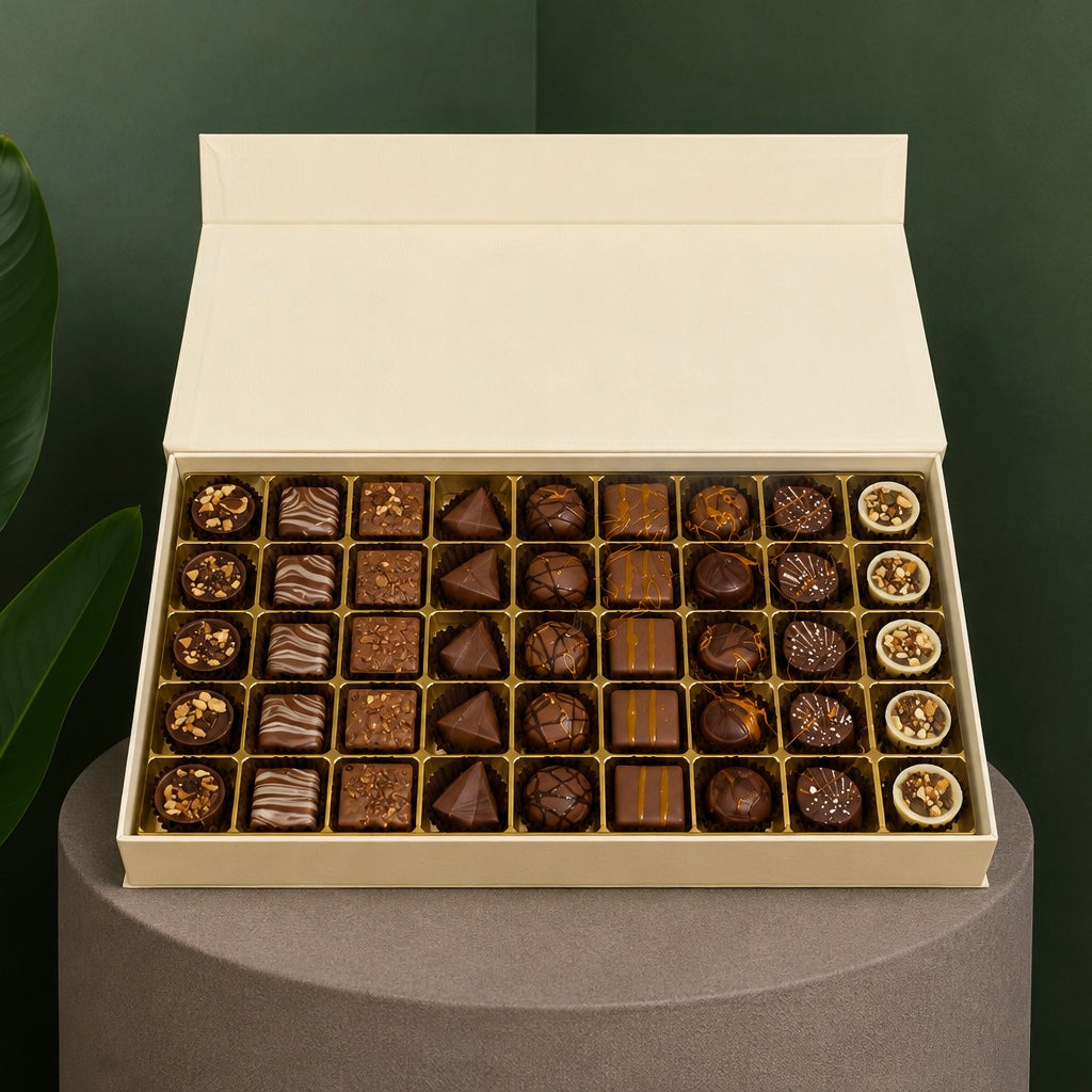 Luxury 45-Piece Belgium Assorted Chocolates