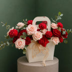 Passion & Blush Flower Bag