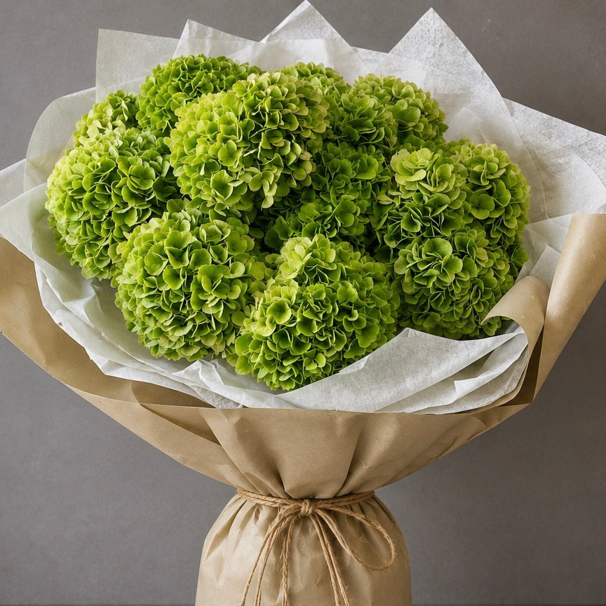 Green Hydrangea Luxe Bouquet