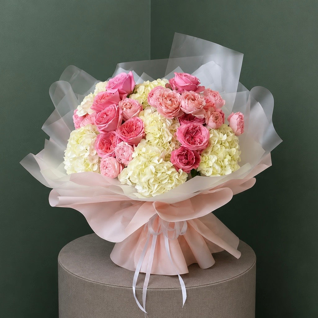 Cotton Blush Bouquet