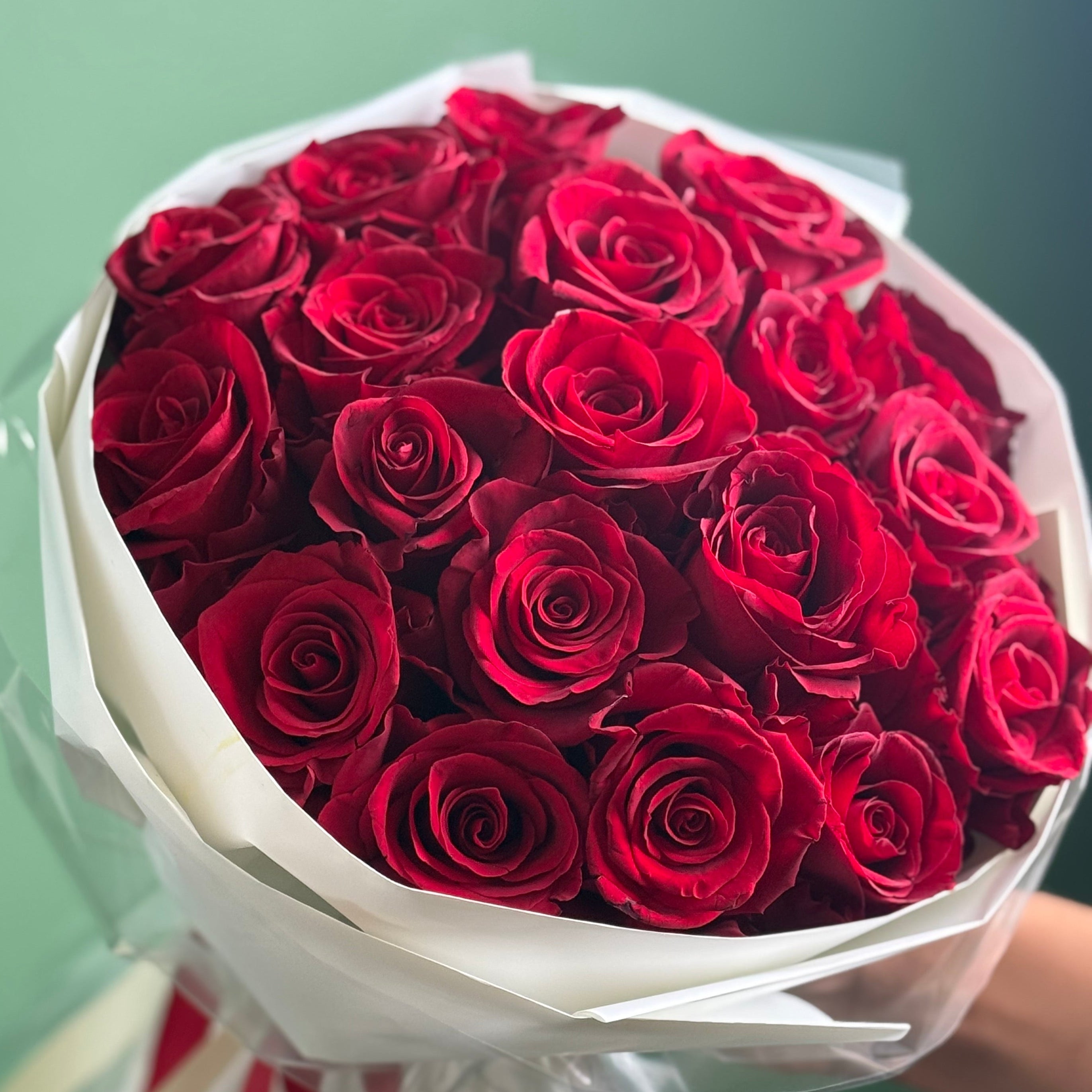 Timeless Passion Red Roses Bouquet