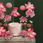 Blushing Celebration Cake