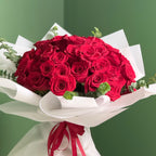 Blooms Culture Classic Romance 60 Red Roses Bouquet