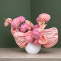 Pink Blush Anthurium & Chrysanthemum Vase