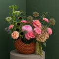 Grace in Bloom Flower Basket