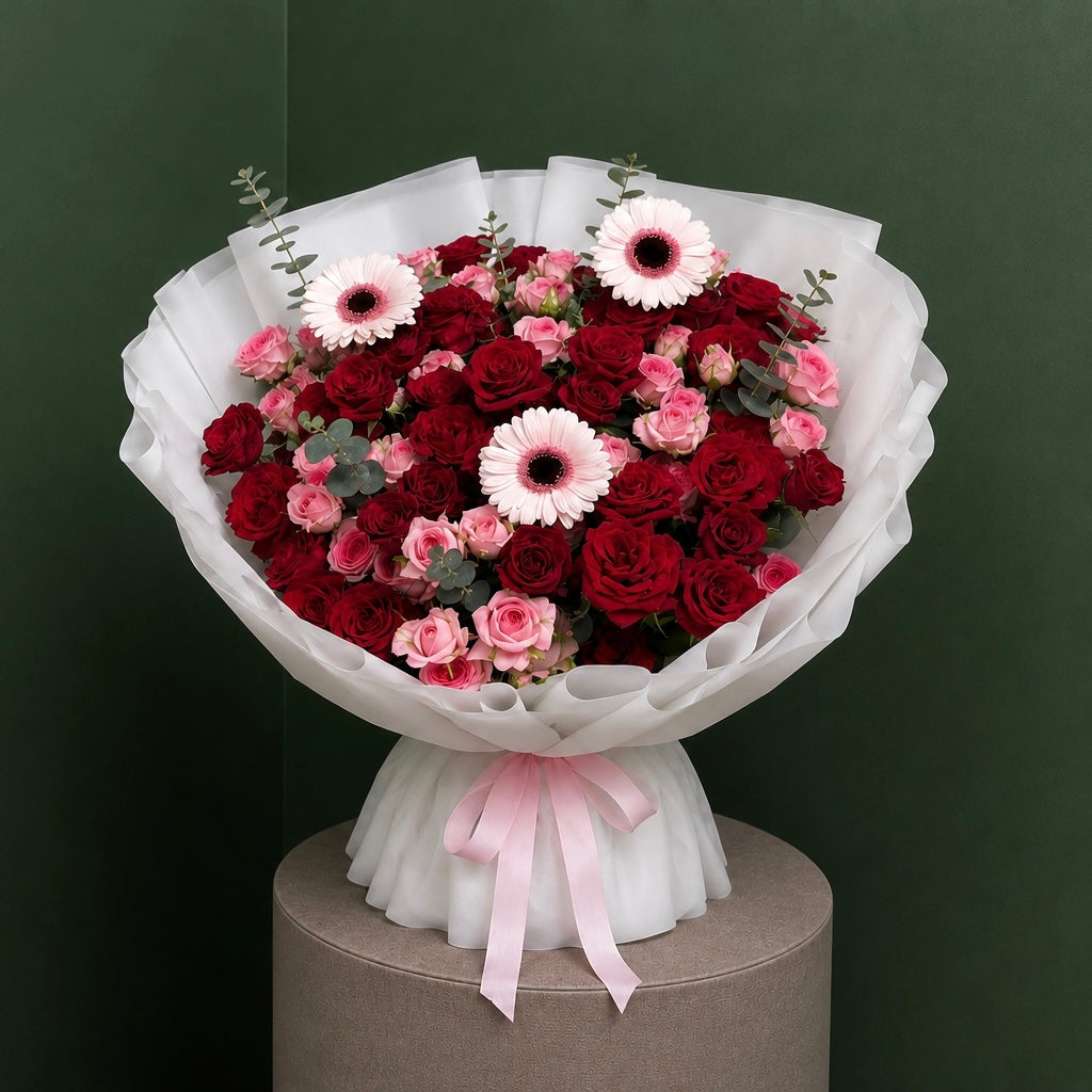 Rosé Romance Grand Bouquet