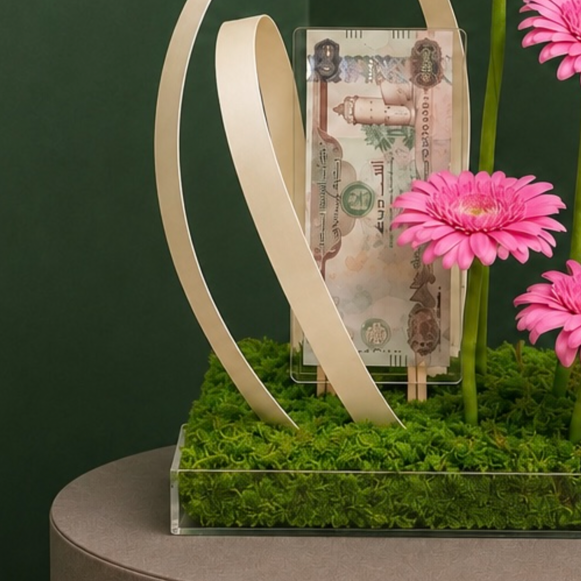 Pink Gerbera Money Bloom