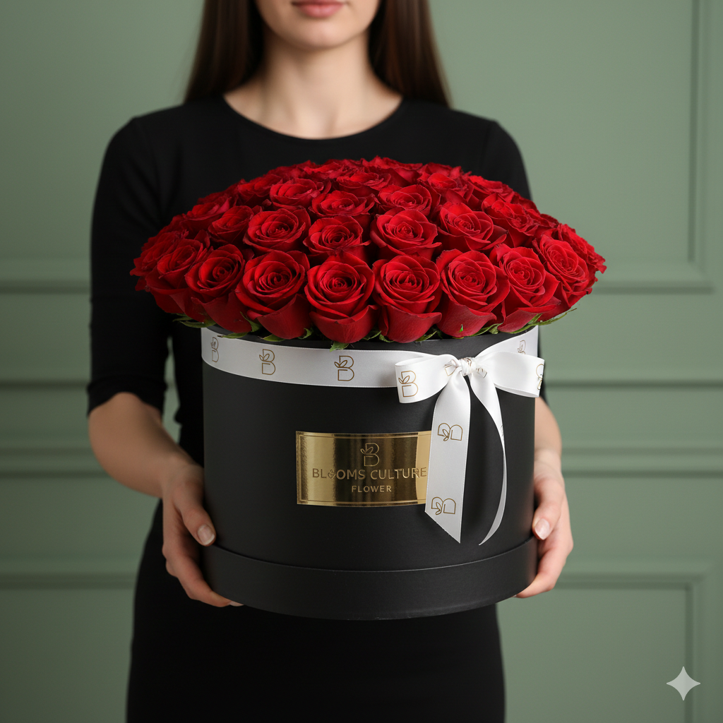Classic Red Rose Elegance Box