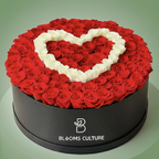 Valentine’s Heart of Roses