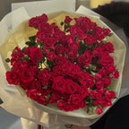 Passionate Red Roses Abundance Bouquet