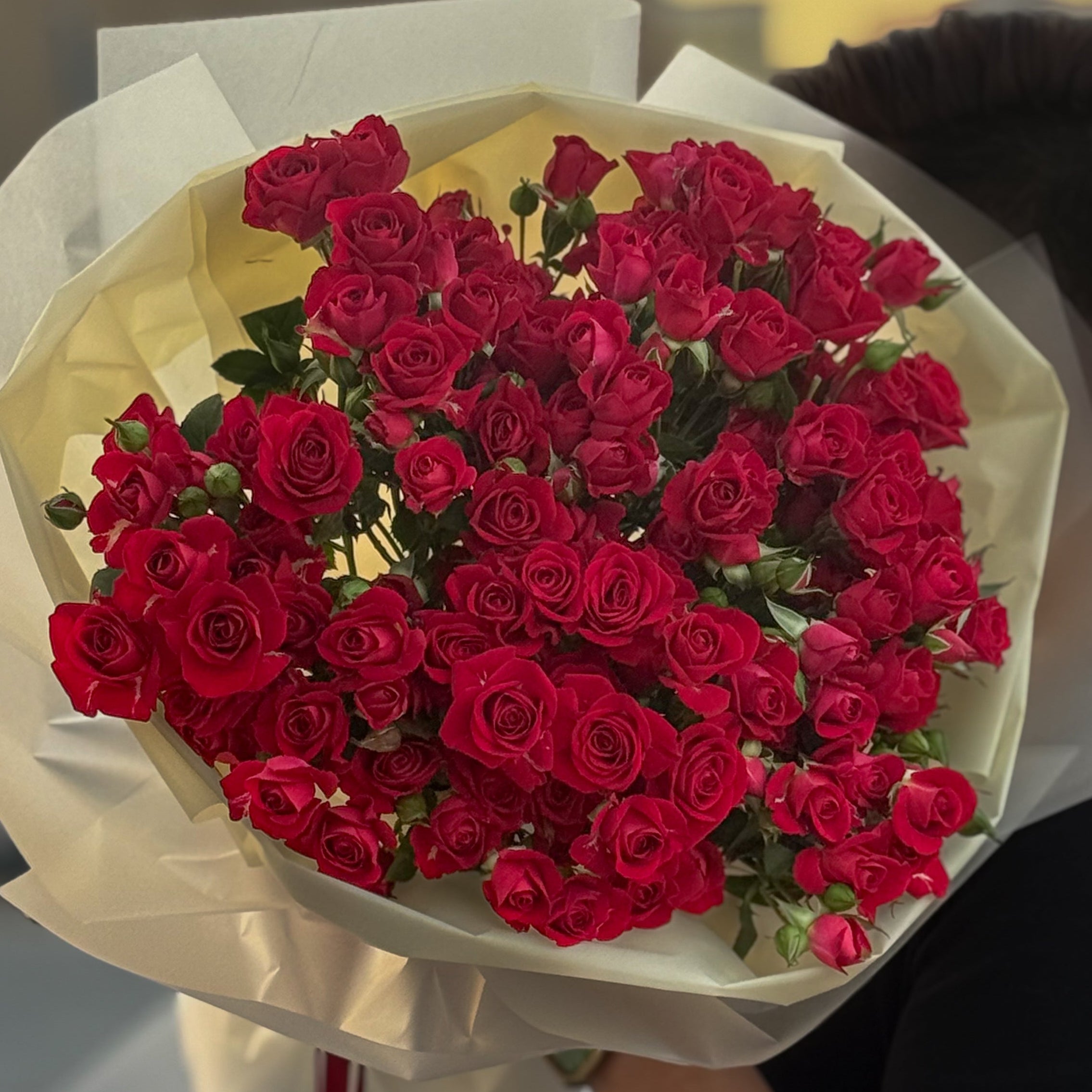 Passionate Red Roses Abundance Bouquet