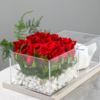 Red Rose Birthday Bliss  Cake Box